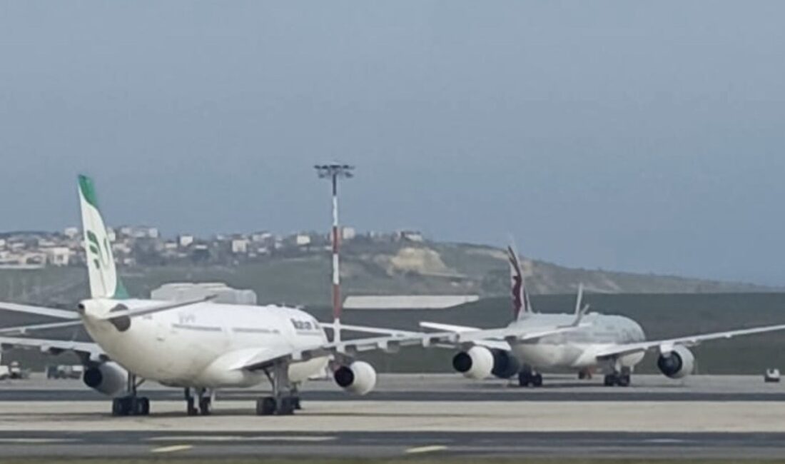 26 gündür uçaklar İstanbul Havalimanı’nda bekliyor Orta Doğu’da Hava Sahaları Kapandı: 11 Yabancı Uçak 26 Gündür