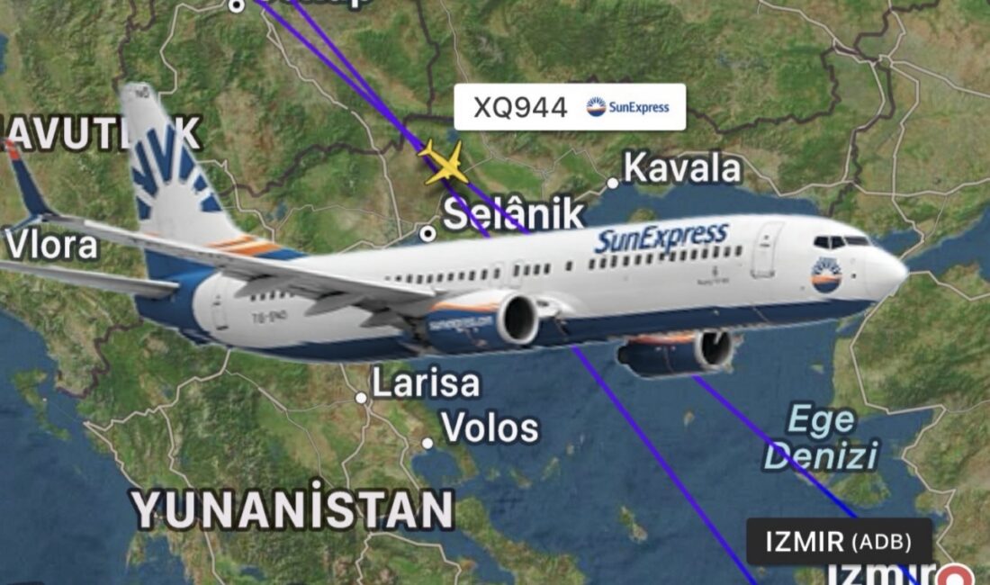 SunExpress uçağı İzmir’e geri döndü SunExpress’in Amsterdam’a giden uçağı arıza nedeniyle Kosova üzerinden 2 saat