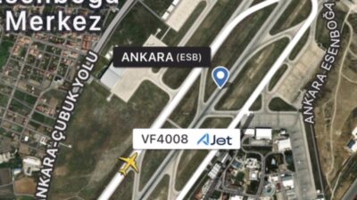 AJet Uçağı Pistte İki Kez Kalkış Denemesinden Sonra Arıza Nedeniyle