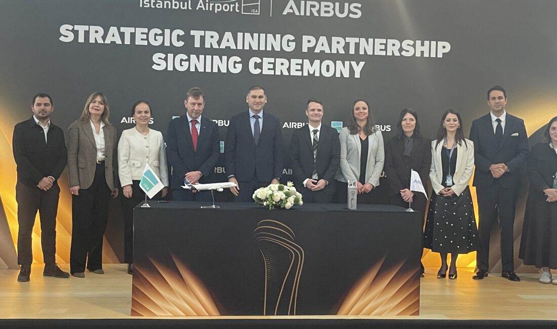İGA İstanbul Havalimanı, Airbus ile eğitim alanında iş birliği anlaşması