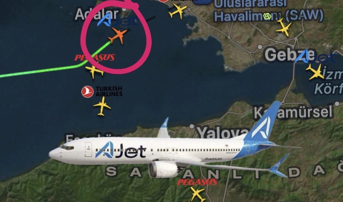 Yolcu rahatsızlanınca iniş önceliği verildi
Ajet’in Bodrum–Sabiha Gökçen uçağında bir yolcu rahatsızlandı. Ekipler yolcuyu hastaneye