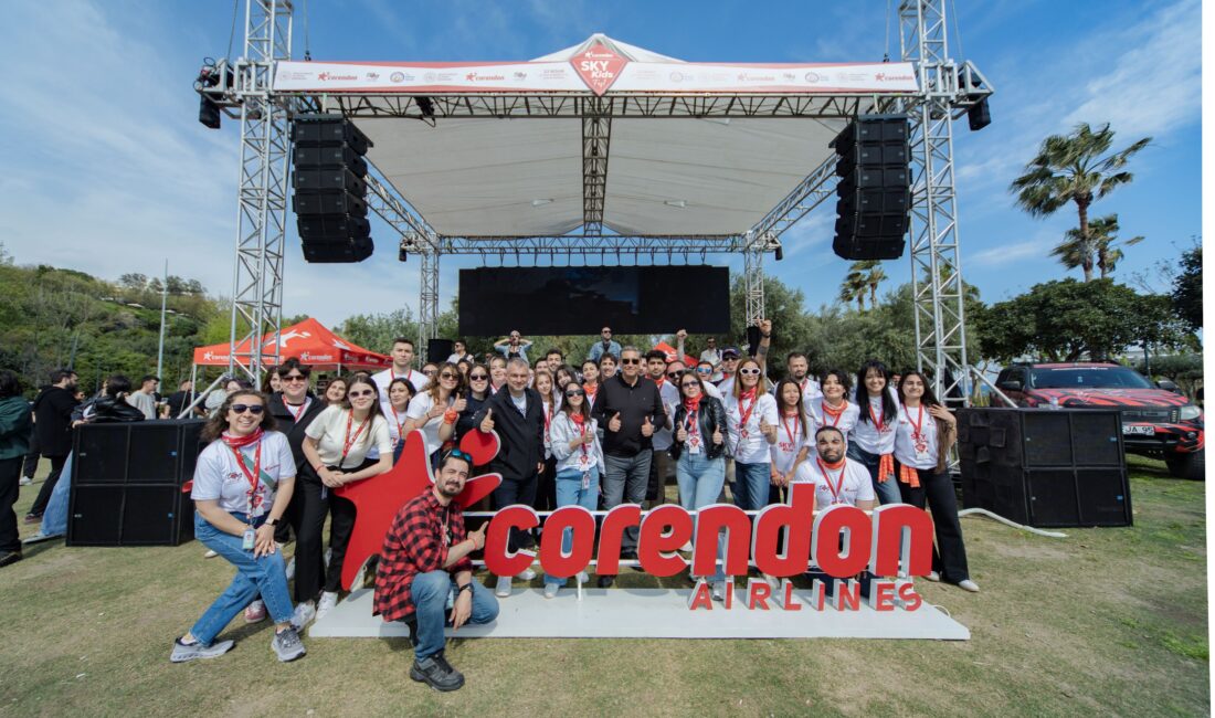 Corendon Airlines ve Toplum Gönüllüleri Vakfı (TOG) iş birliğiyle, Antalya