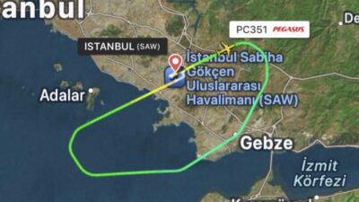 İstanbul Sabiha Gökçen Havalimanı’ndan bugün saat 11:07’de Üsküp’e gitmek üzere