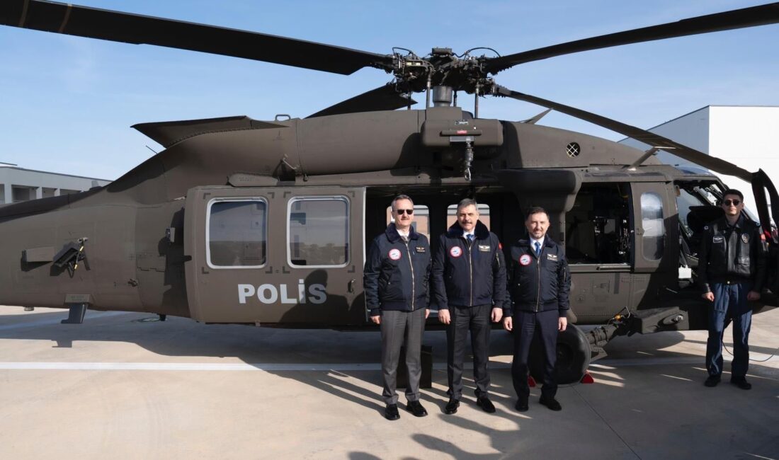 Emniyet Genel Müdürlü’ne yerli üretim İHA ve helikopter teslim edildi