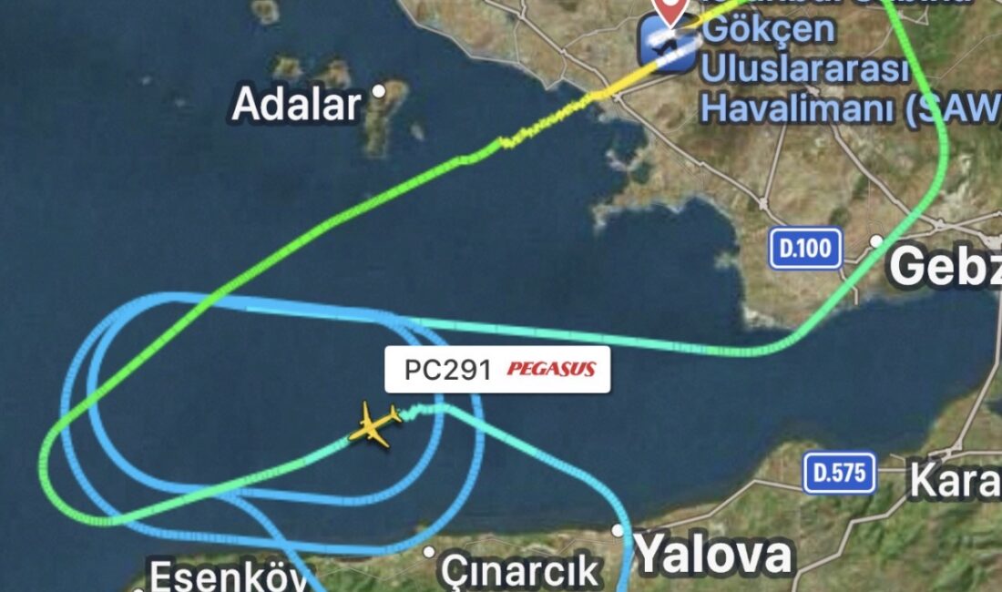 Pegasus’un Saraybosna’ya Giden Uçağı Sabiha Gökçen’e Geri Döndü
