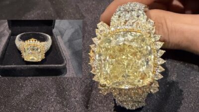 Endonezya’dan Kaçak Getirilen 3 Milyon Dolarlık 80 Karat Pırlanta Kapalıçarşı’da