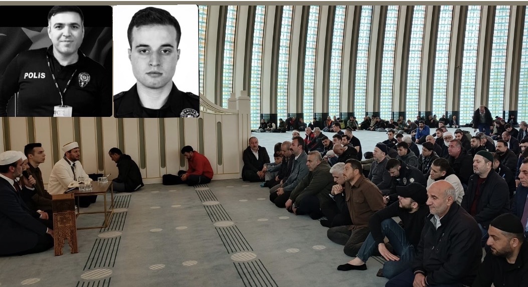 Şehit Polisler Mustafa Aydın ve Seçkin Yalçın, İstanbul Havalimanı’nda Dualarla