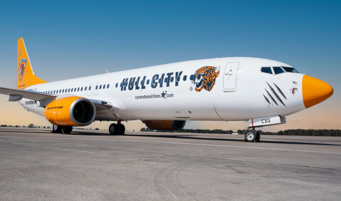 Corendon Airlines’tan Hull City için özel uçuş Corendon Airlines’tan Hull City’nin Premier League yolculuğuna özel uçuş desteği