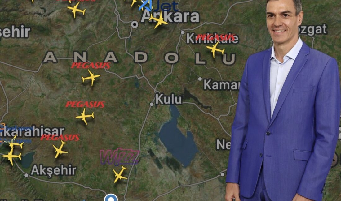 İspanya Başbakanı Sánchez’in Uçağı Teknik Sorun Nedeniyle Ankara’ya İndi