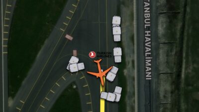 Atlanta’dan Gelen THY Uçağı Lastiklerden Biri Patlamış Hâlde İstanbul Havalimanı’na