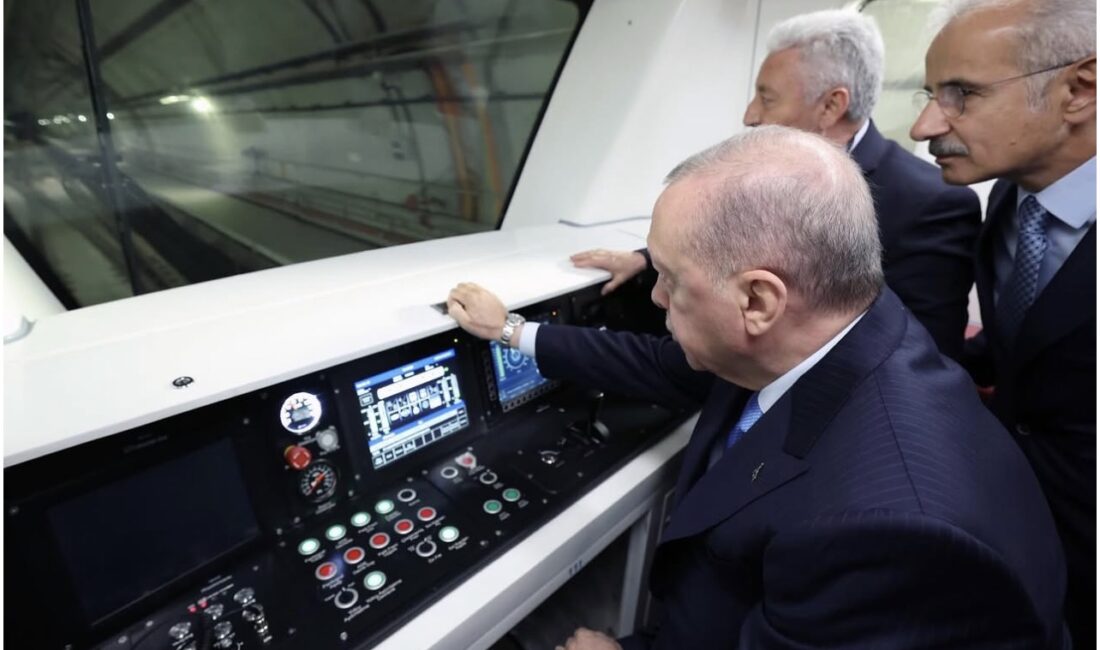 Halkalı-İstanbul Havalimanı Metro Hattı Cumhurbaşkanı Erdoğan Tarafından Bugün Açıldı: 31