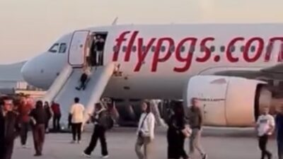 Pegasus’un Ankara - İzmir Uçağında Powerbank’tan Duman Çıkması Üzerine Yolcular