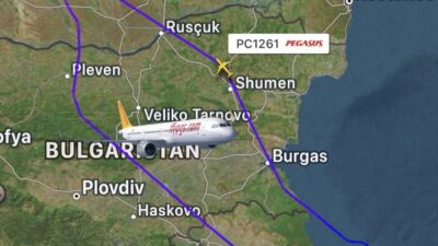 Pegasus’un Rotterdam’a Giden Uçağı Teknik Arıza Sonucu Romanya Üzerinden Sabiha