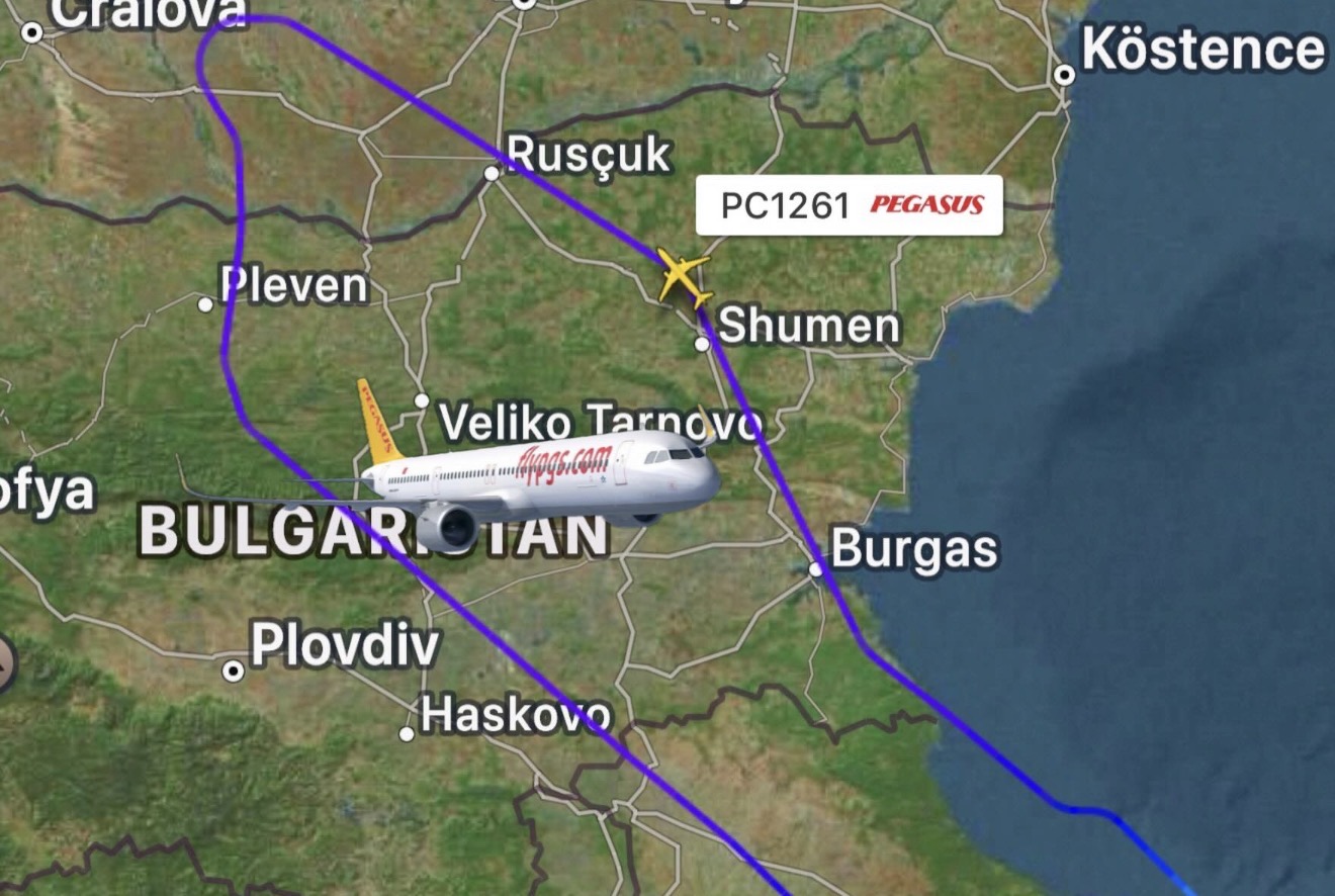 Pegasus’un Rotterdam’a Giden Uçağı Teknik Arıza Sonucu Romanya Üzerinden Sabiha
