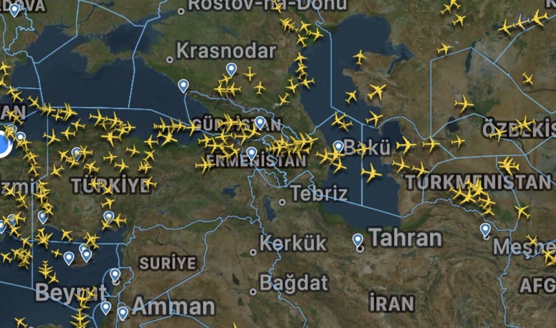 Irak, Suriye ve İran Hava Sahalarını Kısıtladı Irak, Suriye ve İran Hava Sahalarını Kısıtladı: AJet ve Pegasus’un