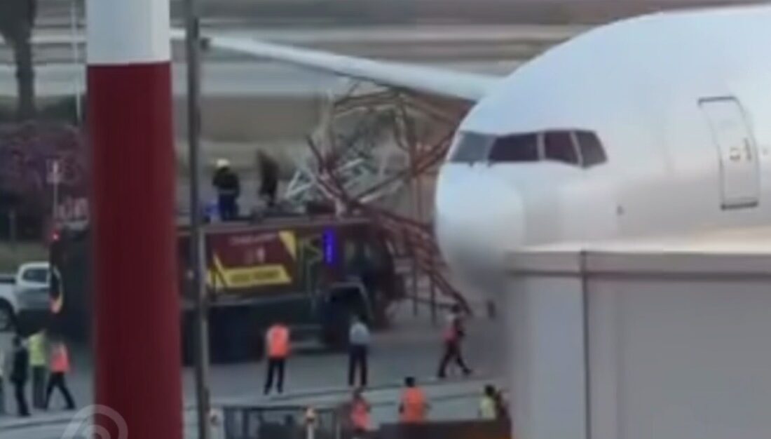 THY uçağı Antalya’da yer radar anten direğine çarptı Türk Hava Yolları’na ait TC-LKD tescilli Boeing 777 tipi uçak,
