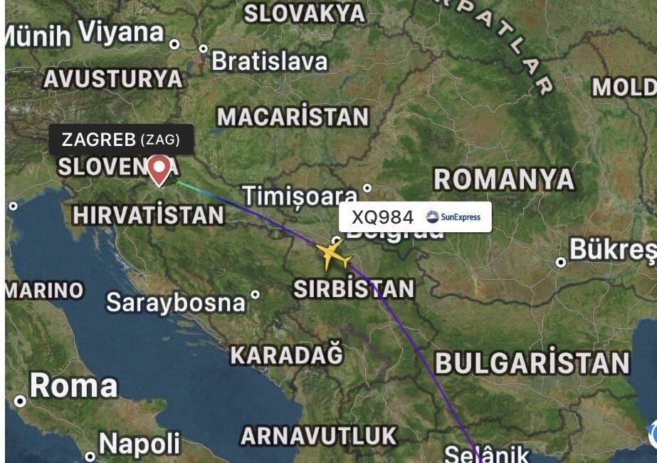 Bremen ve Liverpool Seferlerinde Divert Olayı SunExpress İzmir-Bremen Uçağı Zagreb’e, easyJet Antalya-Liverpool Uçağı İstanbul’a İndi