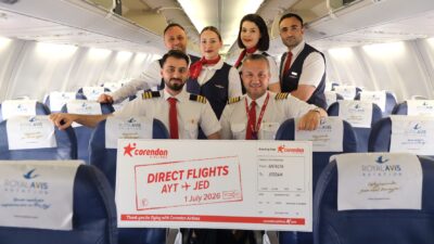 Corendon Airlines, Royal Avis iş birliğiyle Antalya’dan Cidde’ye direkt umre