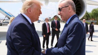 ABD Başkanı Donald Trump, NATO Zirvesi için bugün Ankara’ya geldi.