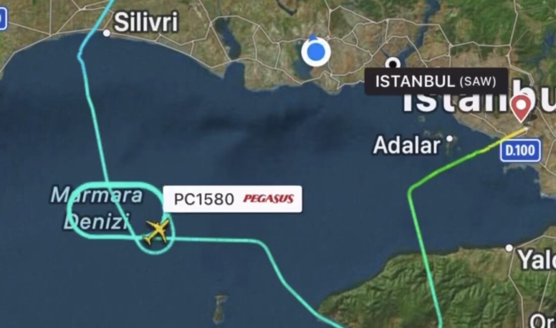 Pegasus uçağında teknik arıza Pegasus’un Antalya’dan Moskova’ya Giden Uçağı Teknik Arıza Nedeniye Sabiha Gökçen’e