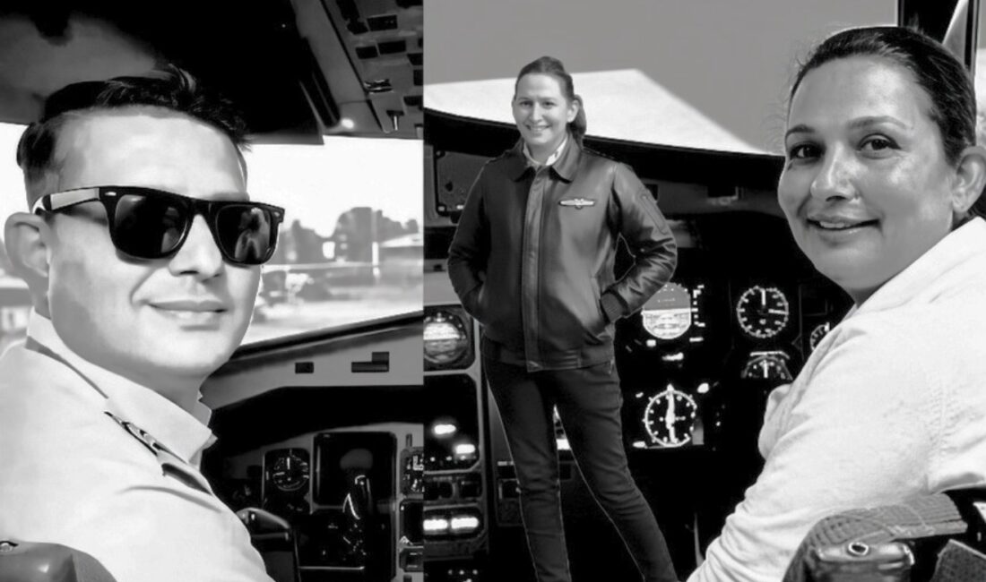 Kaderin böylesi… Kaderin böylesi… Pilot eşi 17 yıl önce uçak kazasında hayatını