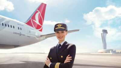 Türk Hava Yolları’ndaki son verilere göre, şirkette 530 kadın pilot