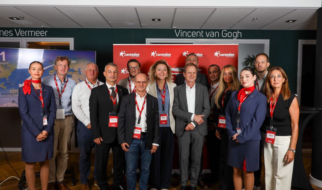 Corendon Airlines, 2027 yaz sezonu uçuş planını açıkladı Corendon Airlines, 2027 yaz sezonu uçuş planını Amsterdam’da açıkladı