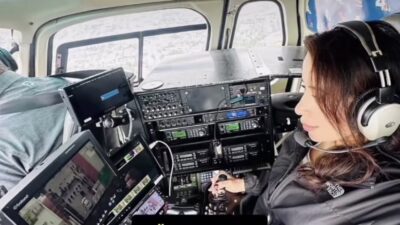 Los Angeles’ta düşen helikopterde hayatını kaybeden muhabir çekimleri böyle yapıyordu.
