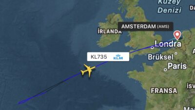 
Amsterdam’dan Karayipler’e giden KLM uçağı, Atlas Okyanusu üzerinde powerbank yangını