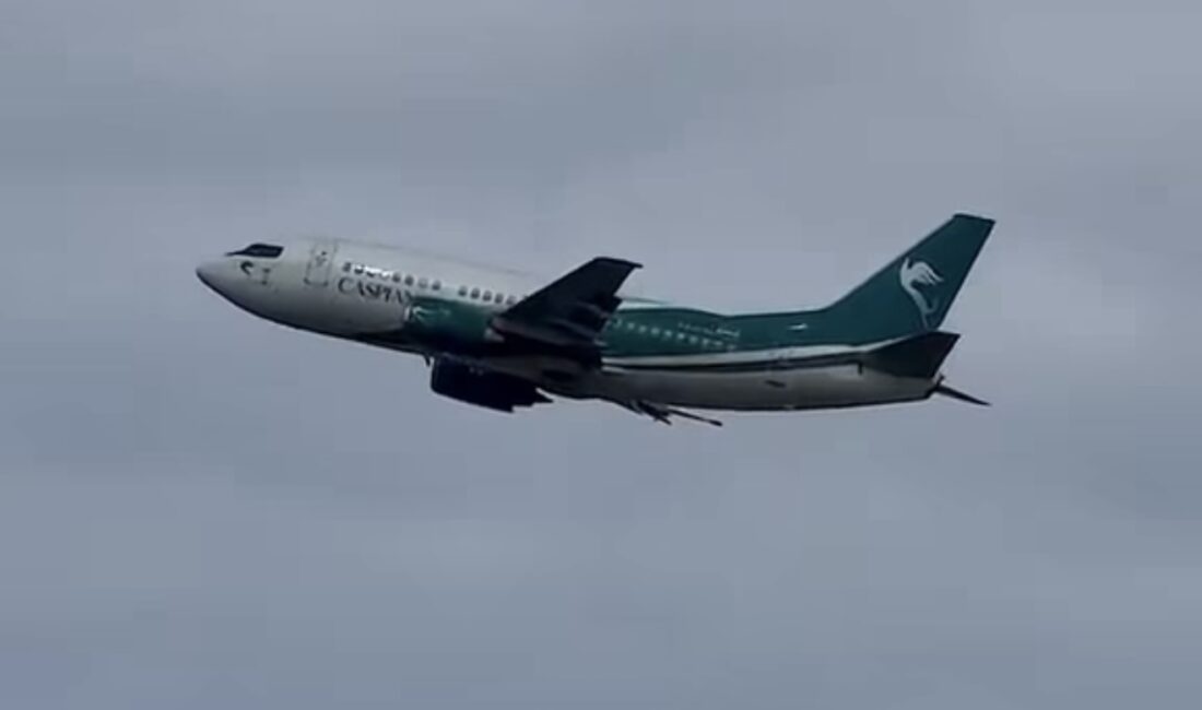 İran yolcu uçağına borcundan dolayı haciz İranlı havayolu şirketi Caspian Airlines’ın 28 yaşındaki Boeing 737 tipi