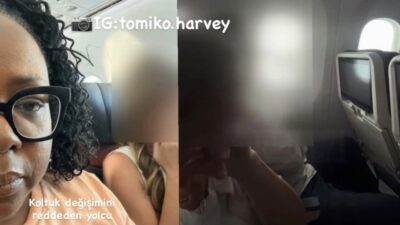 THY İstanbul-Washington Uçuşunda Ayrı Koltuklara Düşen Çift: Kadın Eşiyle Oturmak