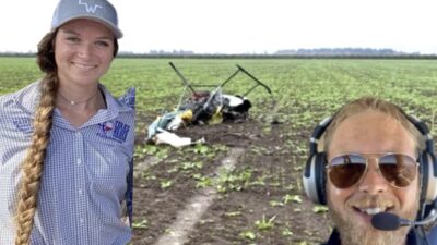 ABD’nin Oregon eyaletinde dün iki helikopter havada çarpışarak yere düştü.